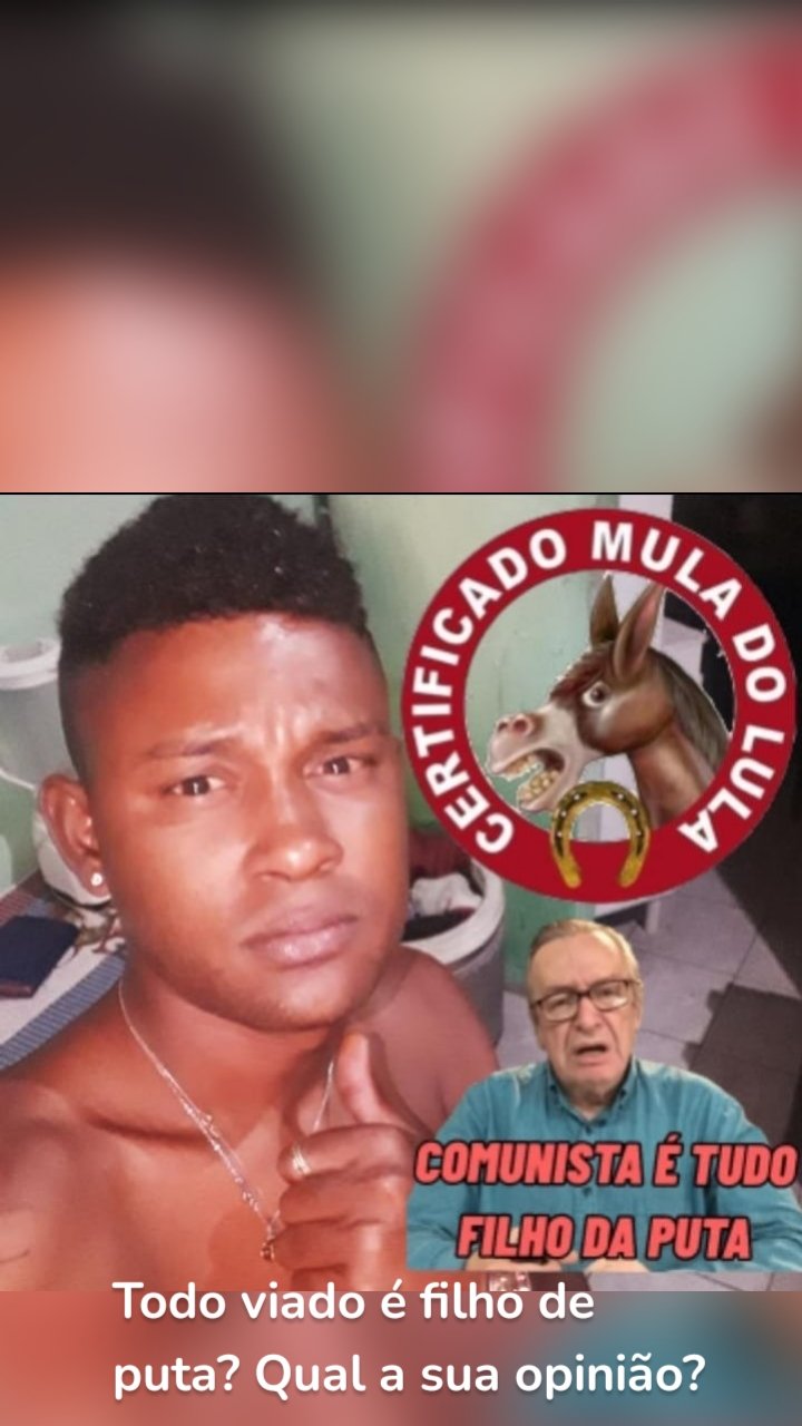 Todo viado é filho de puta? Qual a sua opinião?